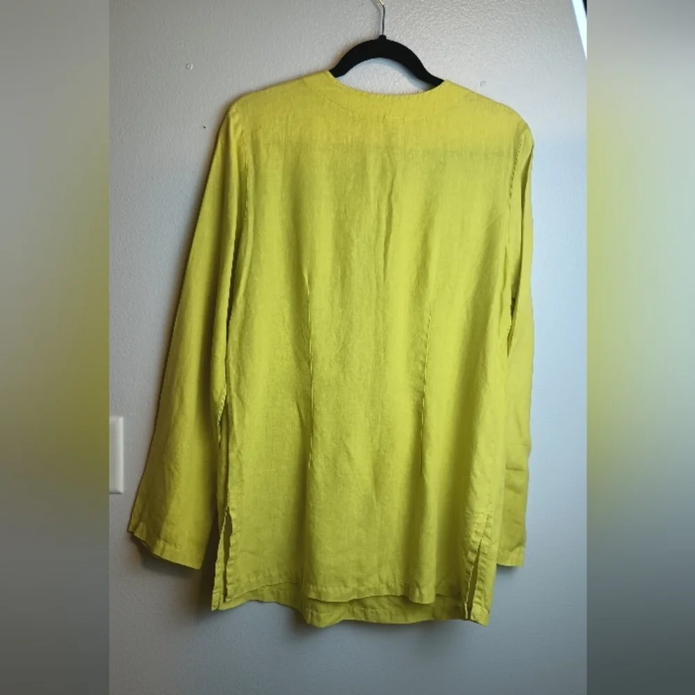 Spirit Yellow Women's Blouse - Picture 3 of 9